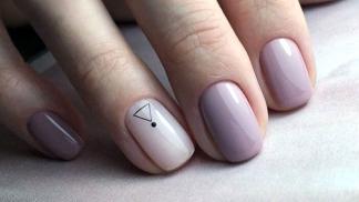 Fashionable original manicure gel polish (64 photos) Gel nail coating with design for short